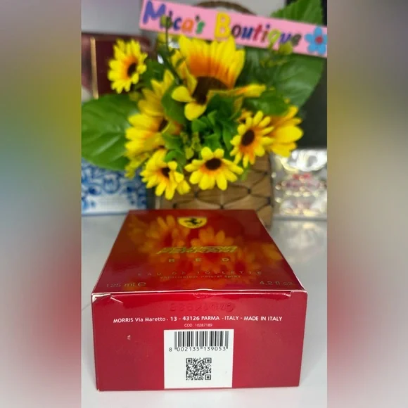 🆕FERRARI Scuderia Red Eau de Toilette 125ml 4.2 Oz  ~Open box~ 💯 Authentic 🔥 - Picture 6 of 13